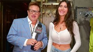 Model Ash Simkov Backstage At Art Hearts Fashion Week Tells Us How A Model Prepares For Her Shows