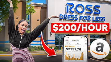 How I Make $200/Hour Sourcing at Ross for Amazon FBA (REAL EXAMPLES)