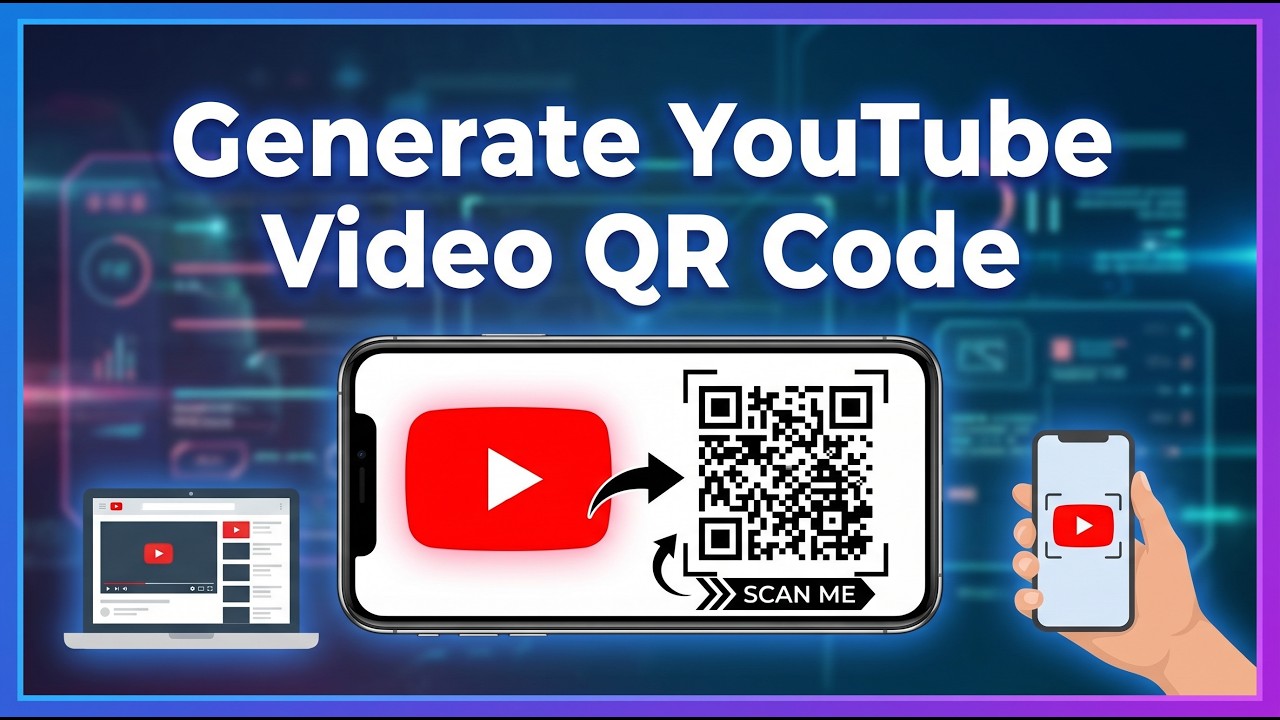 How To Make YouTube Video QR Code - YouTube