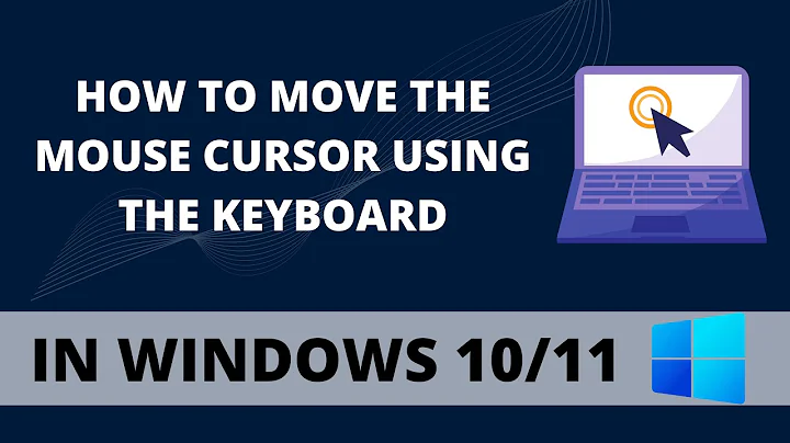 How to Move the Mouse Cursor Using the Keyboard