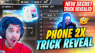 HOW TO ENTER ALL BIG YOUTUBER CUSTOM PHONE 2X NEW TRICKS REVEL ~ GARENA FREE FIRE 🔥