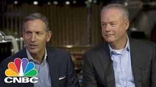 Howard Schultz: Kevin Johnson Is Better Prepared To Be Starbucks CEO | Squawk Box | CNBC
