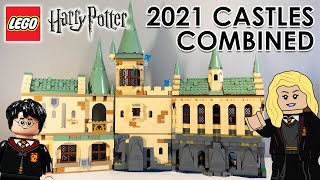 All Lego Harry Potter Hogwarts sets together! (2018-2020) | Lego Hogwarts moc | German Lego Lover
