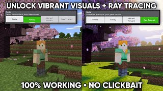 Unlock Vibrant Visuals + Ray Tracing in Minecraft PE 1.26+ (ANY ANDROID DEVICES) 🌟 screenshot 2