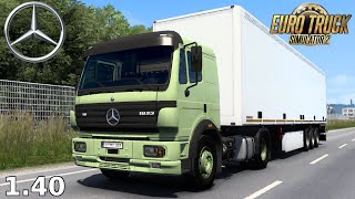 (ETS2 1.40) Mercedes Benz SK   Schmitz Trailer| Euro Truck Simulator 2 Mods