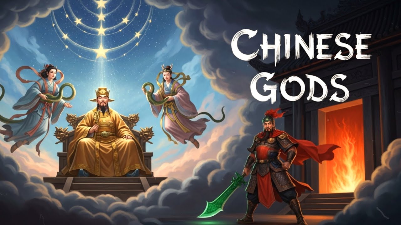The Most Powerful Gods in Chinese Mythology - YouTube