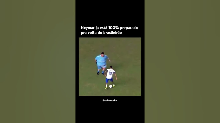 Neymar is already 100% ready for the return of the Brazilian championship