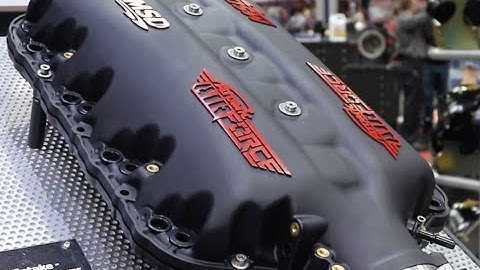 PRI 2015 - MSD Performance Displays the new LT1 Atomic Air Force Intake