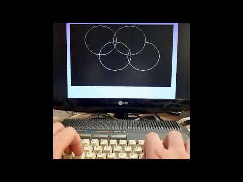 Commodore Plus/4 | Circles And Polygons | Basic