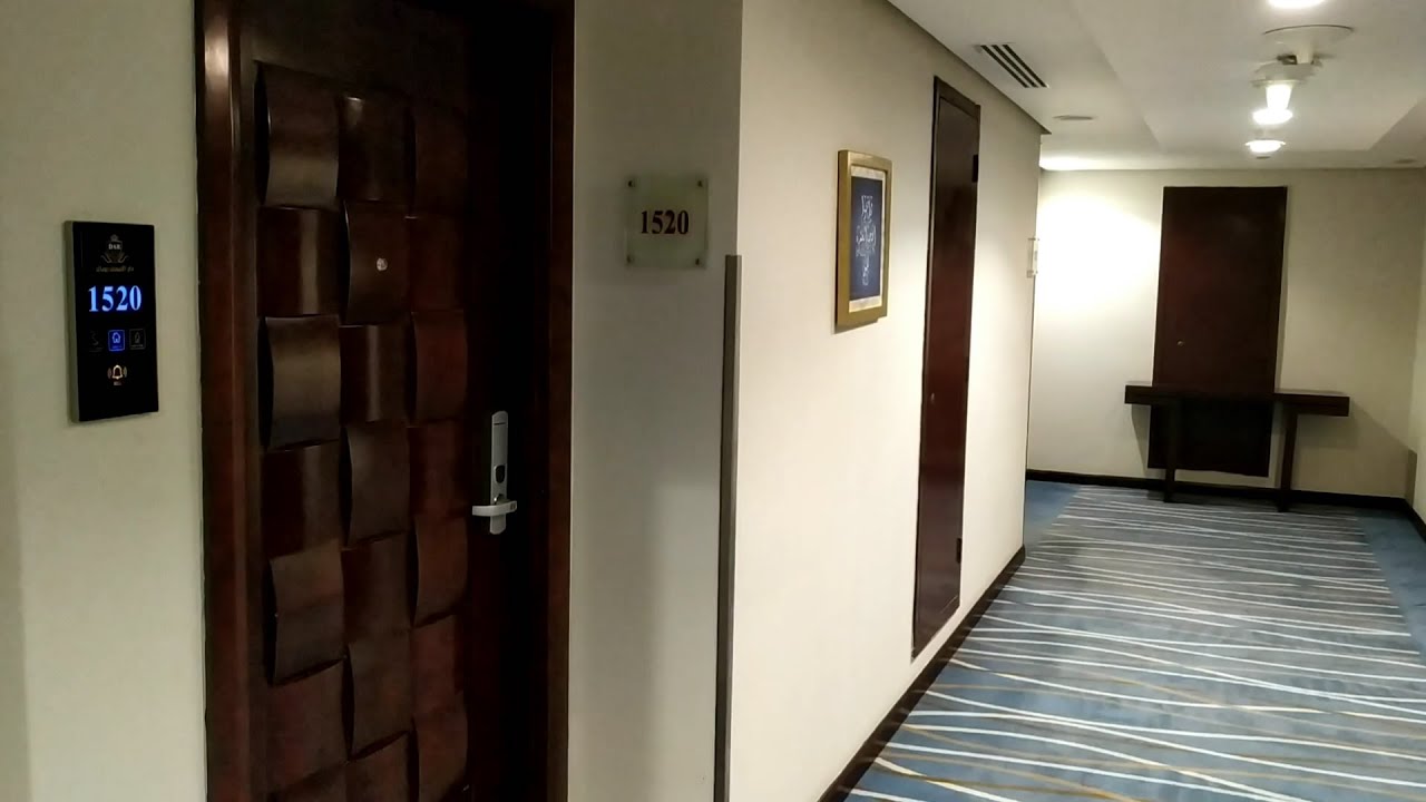 الطريق من  غرفة 1520 بفندق  الصفوة  رويال  الى ساحة الحرم