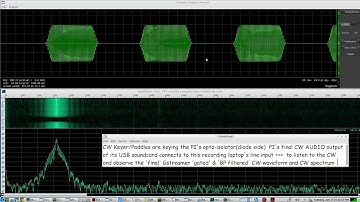 Raspberry PI 4 Morse Code Station setup PARTS LIST: opto-isolator & 555 oscillator keyed by CW Keyer