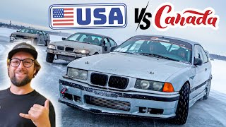 Canada vs. USA - Drifting On ICE!
