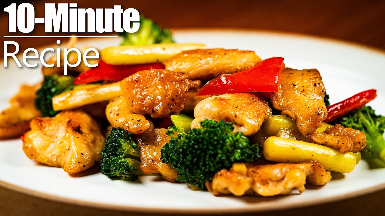 How to Stir-Fry Chicken, Broccoli & Asparagus | Bright, Healthy, 10-Minute Method