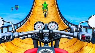 Bike Stunt Race 3D: Bike Games - Motor Bike Motocross Impossible Racing - Dev M GamePlay screenshot 5