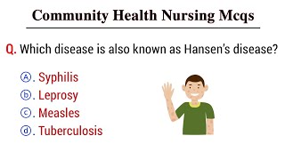 Community Health Nursing Mcq community health nursing questions and answers nursing mcq