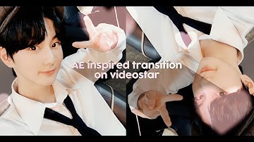ae inspired pop in transition on videostar