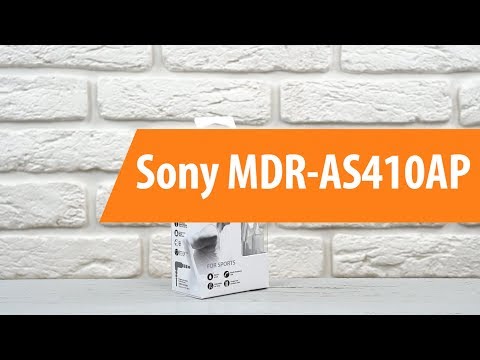 Распаковка Sony MDR-AS410AP / Unboxing Sony MDR-AS410AP