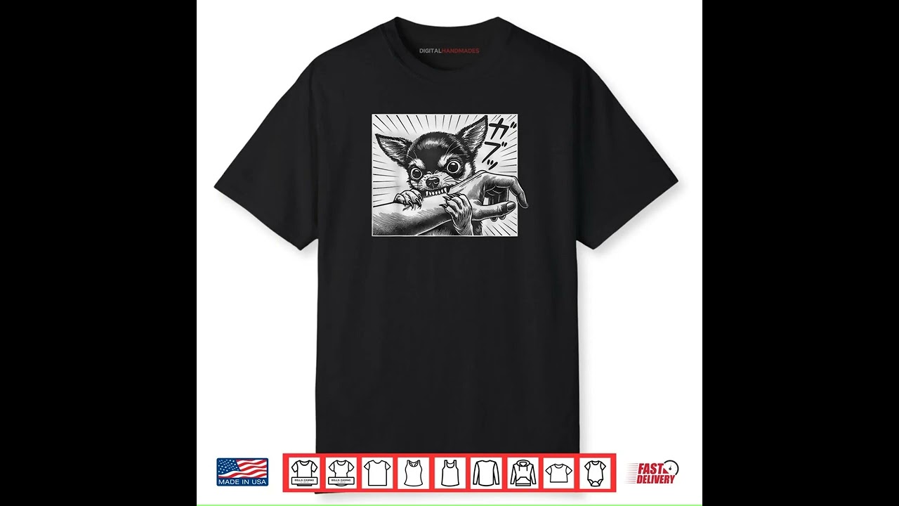 Chihuahua Dog Bite Funny Chihuahua Lover Shirt