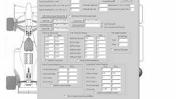 Creating advanced tyre models for lap time simulation using ChassisSim