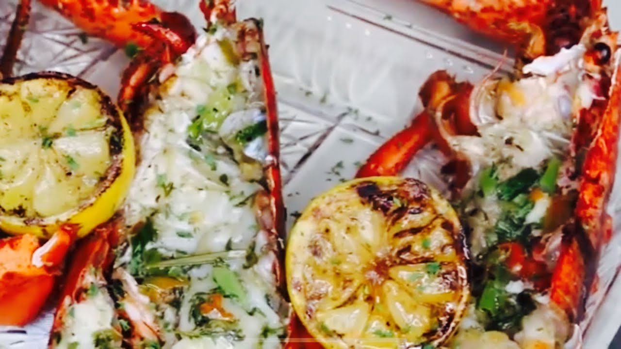 THE BEST GRILLED LOBSTER AND SECRET BUTTER SAUCE RECIPE YouTube