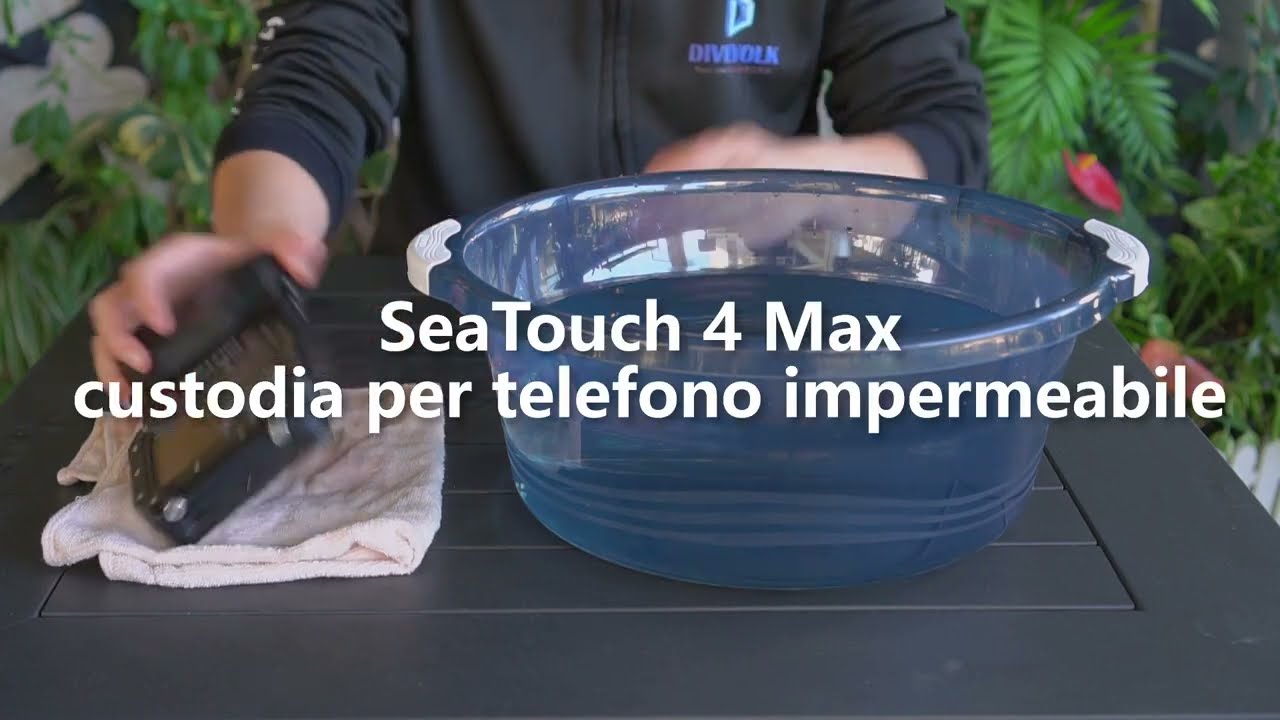 Uso e manutenzione e precauzioni | SeaTouch 4 Max custodia per telefono impermeabile