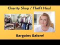 Charity Shop Haul / Thrift Haul - Summer 2021