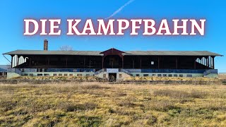 Die Verlassene Kampfbahn Mit Wunderschöner Holztribüne - Eingeweiht Im Weltmeisterschaftsjahr 1954