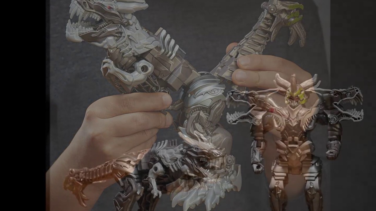 TRANSFORMERS 5 El Último Caballero - Grimlock Turbo Changer Muñeco | 2017JUGUETE