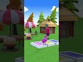 Scary Teacher: Duck, Rooster & Rabbit Fall into Paint #scaryteacher3d #3danimation# #comedy