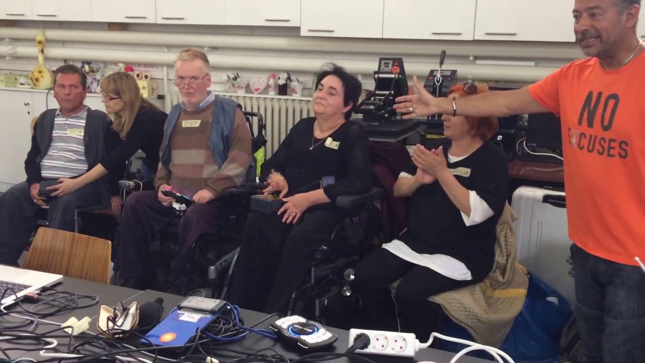 Phil Heeley Running An Inclusive Music Workshop In Zagreb for Adults with Disabilities