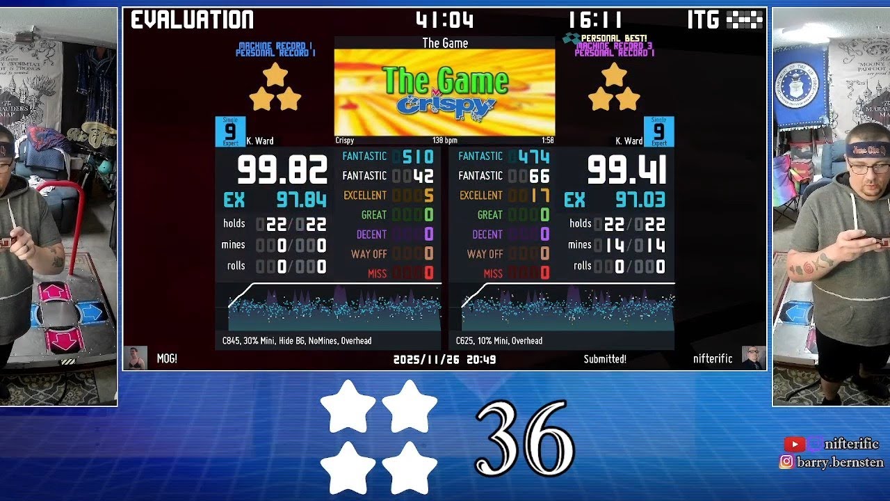 ITG - The Game (SX9) 99.41% FEC