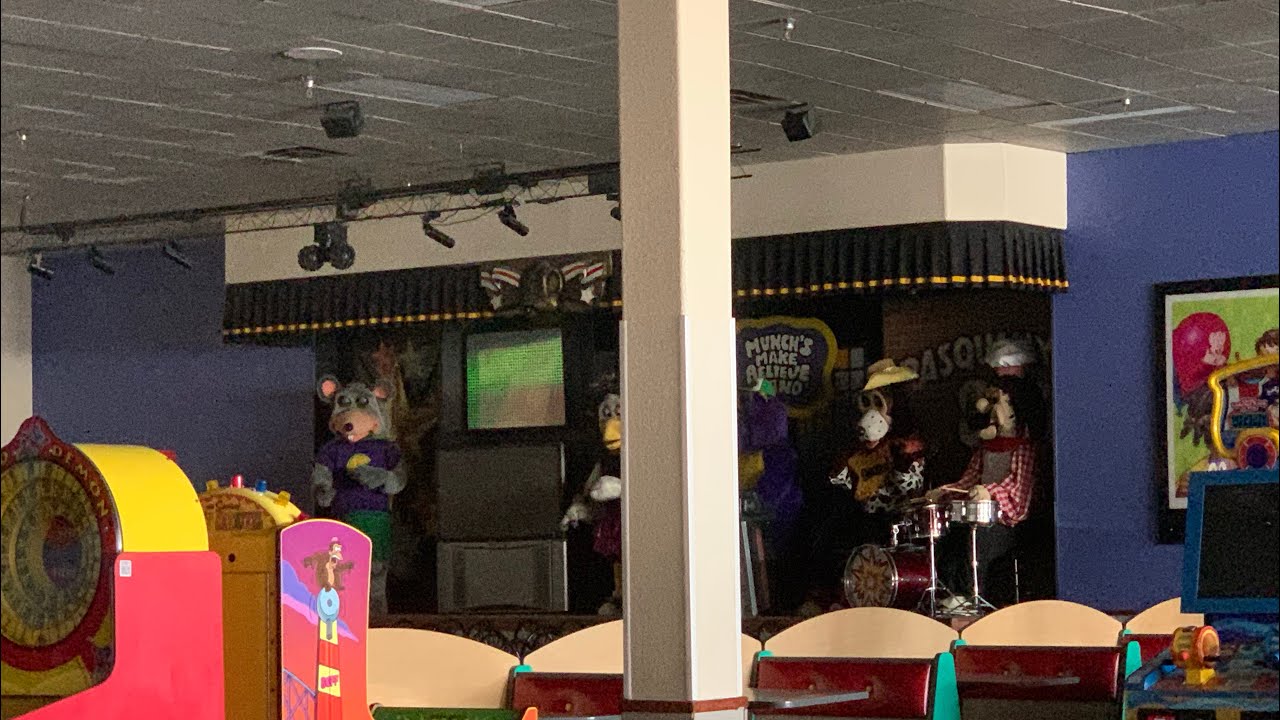 Chuck E. Cheese's Garden Grove, CA 2Stage Aired Down YouTube