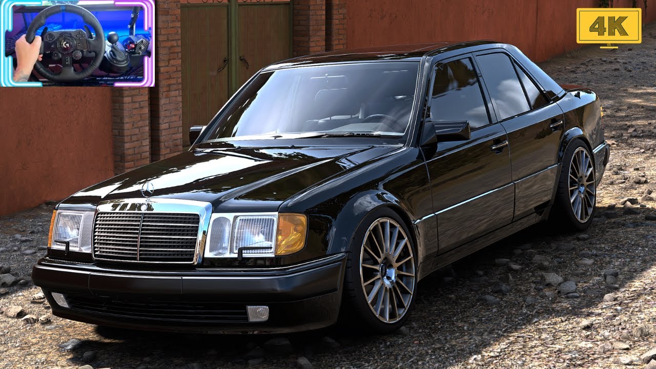 Mercerdes Benz 500E 1992 DriftRun - Forza Horizon 5 / Logitech G923 Steering Wheel / 4K Gameplay