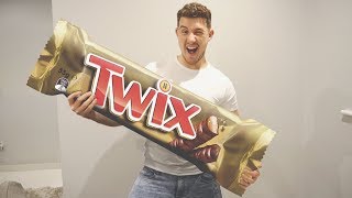 i made the biggest twix in the world it gave me diabetes worlds biggest challenge