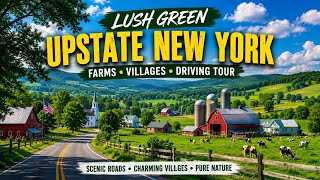 Lush green upstate New York! Driving tour 