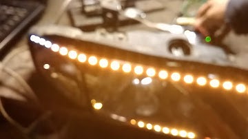 Бегущий поворотник и ДХО на Ардуино