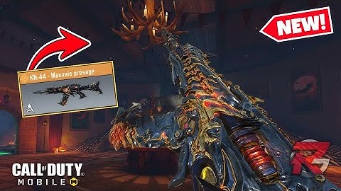 Halloween is back on Haunted Hacienda with the KN-44 Dark Harbinger on cod mobile ! 