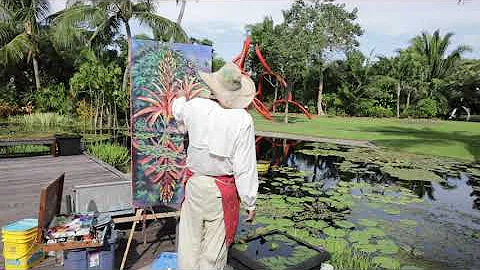 Artist Paul Arsenault of Naples, FL