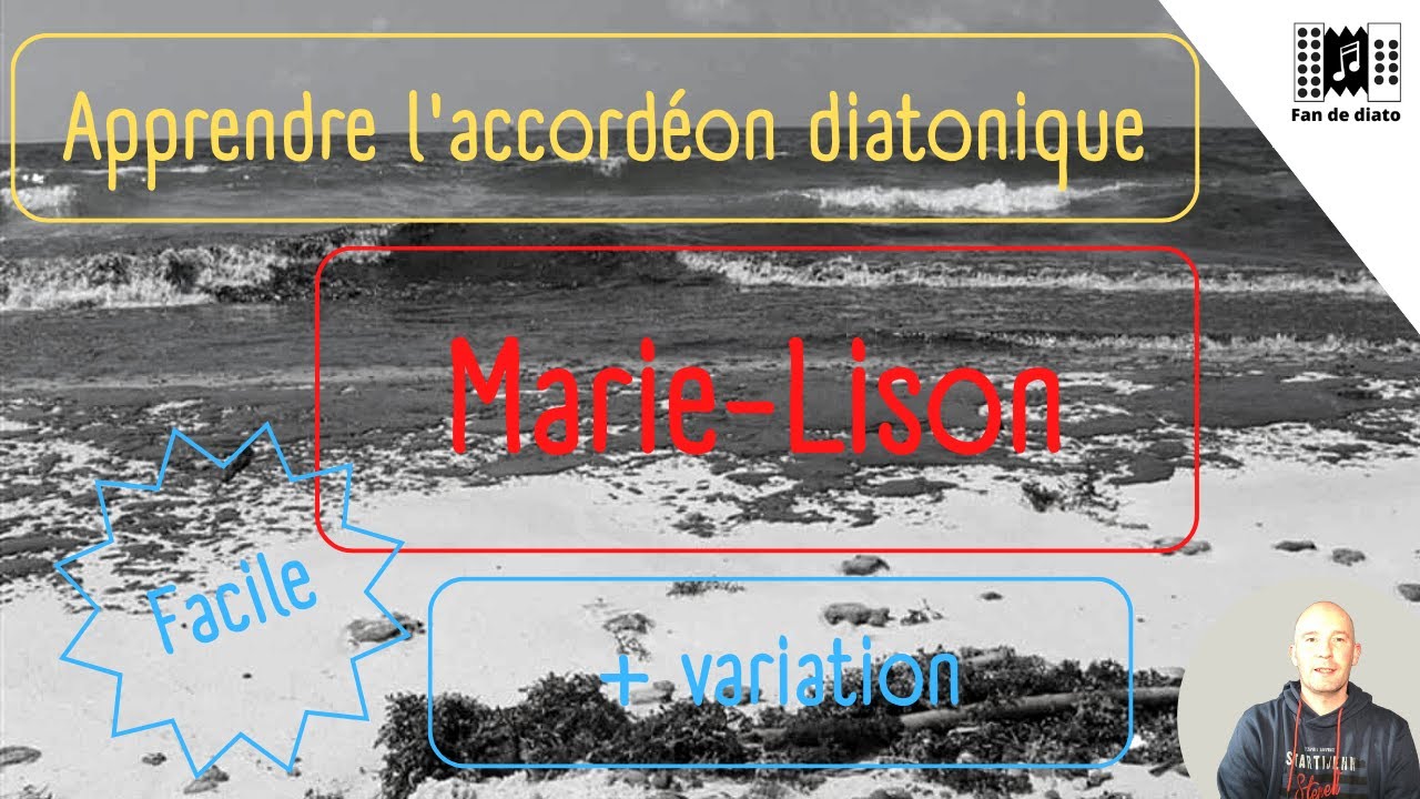 Valse Marie-Lison au diato (tuto facile+variation)