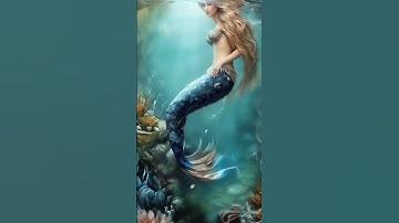 Mermaid Sister#mermaid #animation #ocean #beach #ariel #mermaidlove #mermaidians#undersea #disney#ai