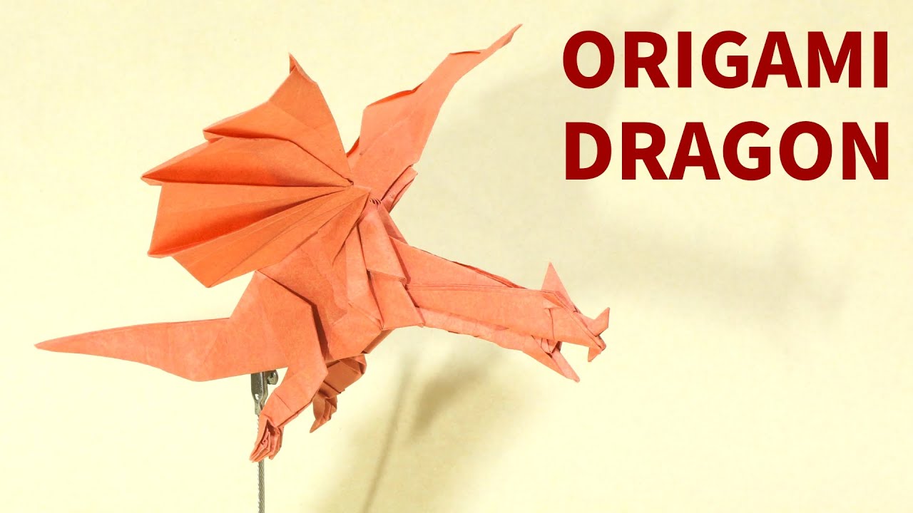 折り紙「ドラゴン」の折り方/ Origami Dragon - YouTube