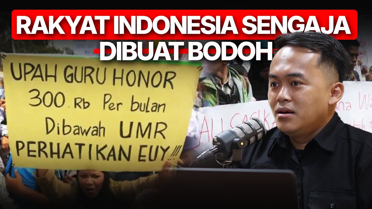 Apakah Warga Indonesia Memang Sengaja Dibuat Bodoh?