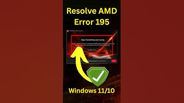 AMD Installer Error 195? Here’s How to Fix It (Windows 11/10)