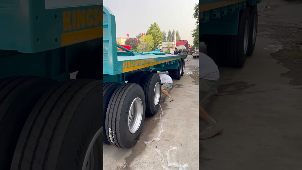 Ready for Order Brand New 4 Axles Full Trailer