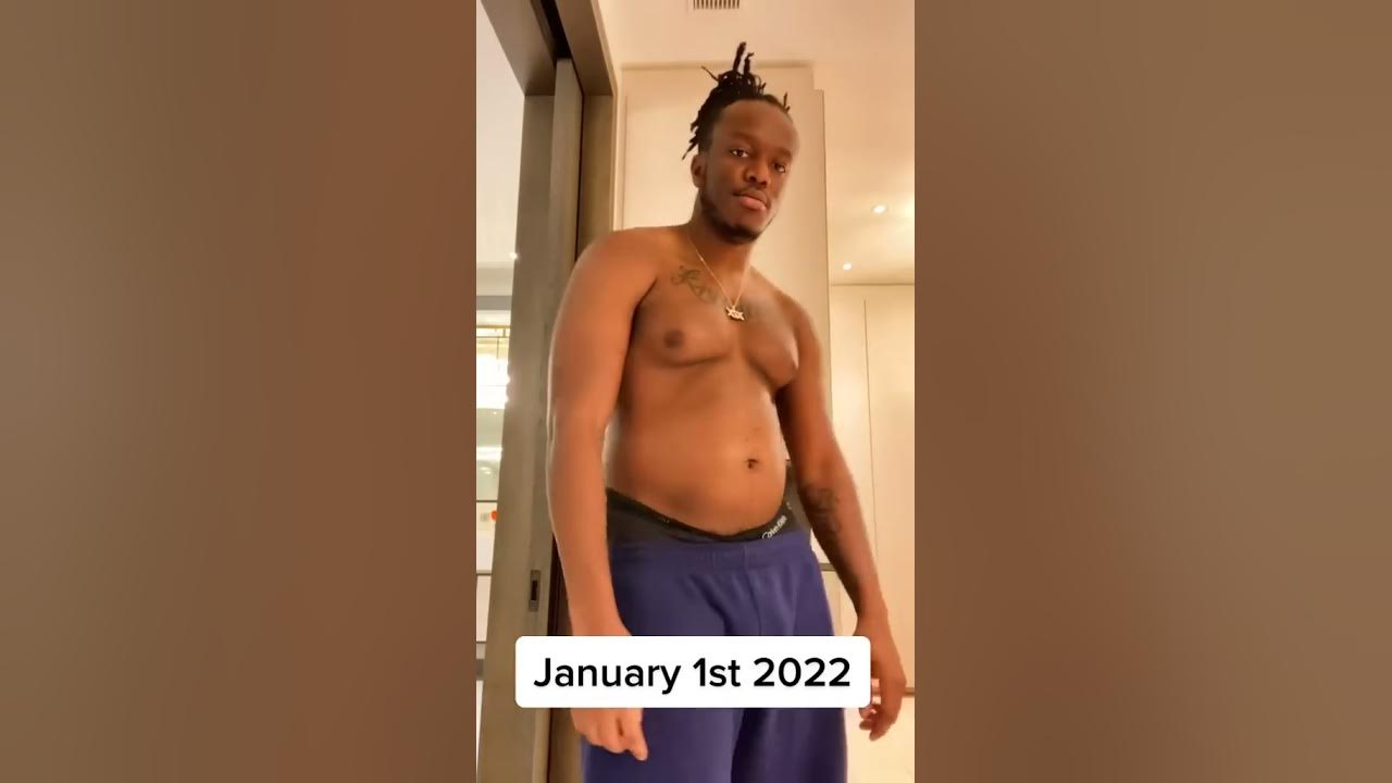 KSI Shows His Body Transformation
