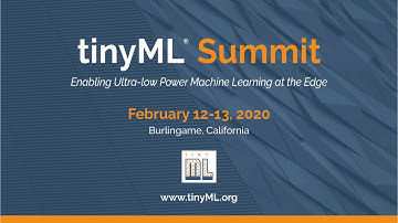 tinyML Summit 2020 - Matthieu Durnerin : Making optimizing and deploying Tiny Machine Learning on...