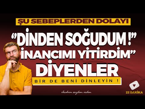 GEÇ OLMADAN BUNU SORGULA ! | SENİ SOĞUTAN NEDİR SENCE ?