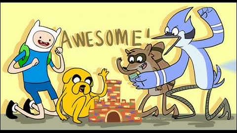 Adventure Time and Regular Show Official fan-made video