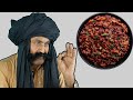 Tribal people try baked beans for the first time