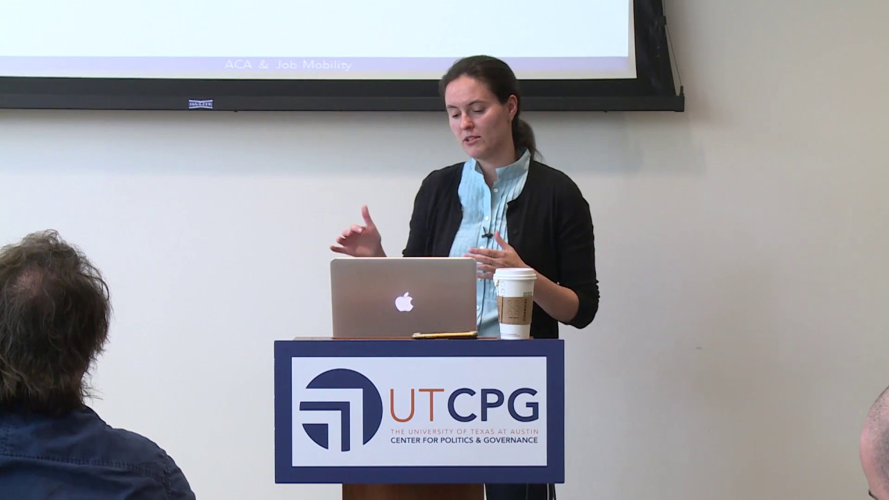 The Affordable Care Act and Job Mobility for Young Workers featuring Anna Chorniy